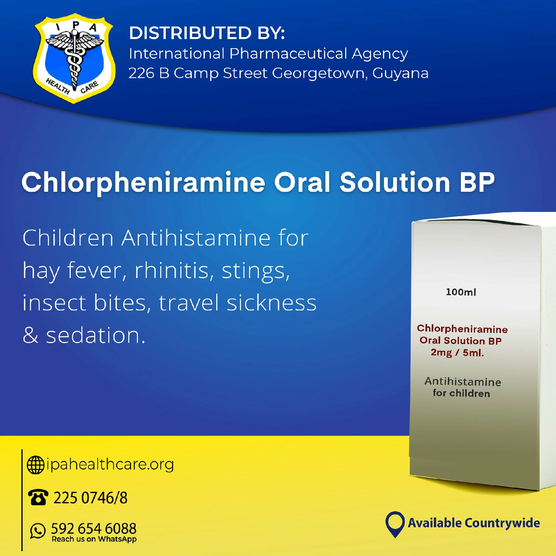 Chlorpheniramine Oral Solution